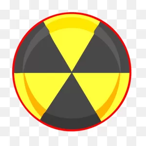 Nuclear Warning Symbol - Free Vector Graphic On ClipartFlare