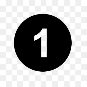 Number, One Free Icon Of Pixelperfect