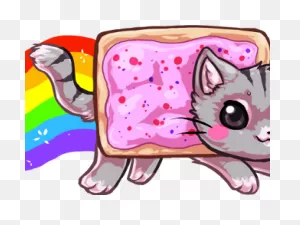 Nyan Cat Clipart Niyan - Nyan Cat Kawaii | Full Size Png Download ClipartFlare.com 