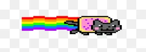 Pixel Art Nyan Cat - Nyancat Png Download - 1240*450 - Free ClipartFlare.com 
