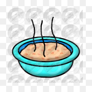 Oatmeal Picture For Classroom / Therapy Use - Great Oatmeal Clipart