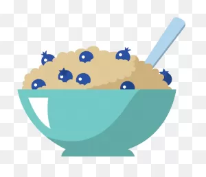 Transparent Bowl Of Oatmeal Clipart - Png Download - Full Size ClipartFlare.com 