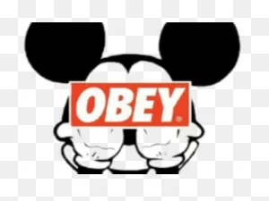 Obey Clipart Nose - Mickey Mouse Obey Iphone 7 Case - Png Download ClipartFlare.com 
