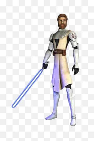 Check Out This Transparent The Clone Wars - Obi-Wan Kenobi With ClipartFlare.com 