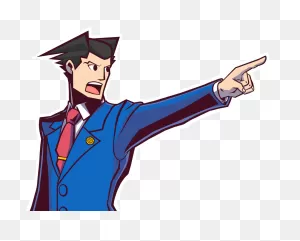 Phoenix Wright Objection In Gt By Rockerfox999 On  ClipartFlare.com 
