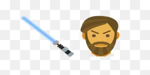 Star Wars Obi-Wan Lightsaber Cursor – Custom Cursor