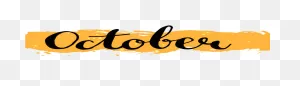 October Events - October Png Transparent Clipart - Full Size ClipartFlare.com 