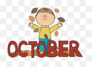 October Clip Art The Cliparts - ClipartFlare