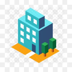 Office Icon - Office Building Icon - (512X512) Png Clipart Download