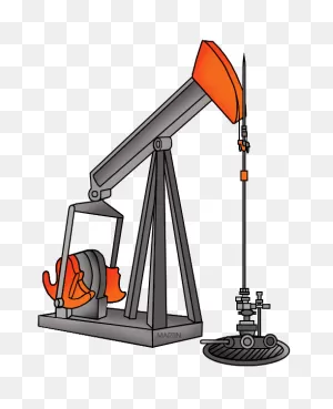 Inventors And Inventions Clip Art By Phillip Martin, Oil Rig