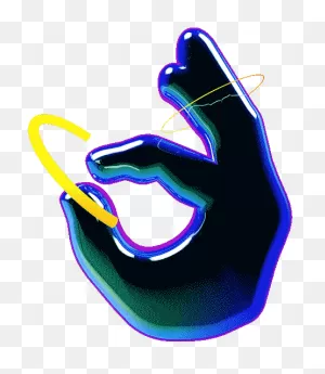 K Ok Sticker By Valeris For Ios - Vaporwave Emoji Clipart - Full ClipartFlare.com 