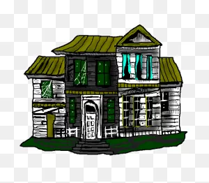 Free Haunted House Clipart - Clip Art Image 15 Of 30