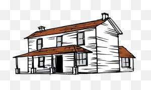 Old House Clipart | Farmhouse Art, Modern Farmhouse Diy, House Clipart