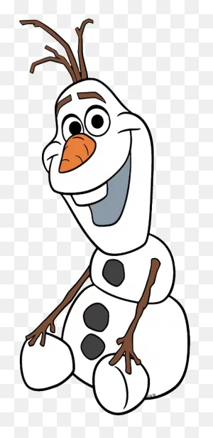 Frozen Clip Art 3 - Cute Olaf Clipart - Png Download - Full Size ClipartFlare.com 