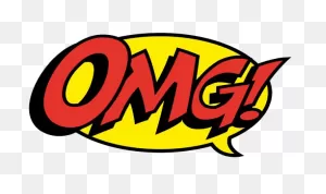 Omg Sticker Transparent Png - Stickpng