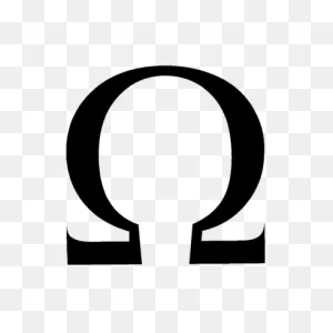Omega Symbol Transparent Png - Stickpng