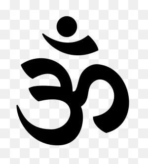 Yoga With Om Symbol | Free PNG-WebP
