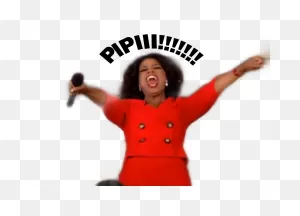 Oprah Sticker - Performance Clipart - Large Size Png Image - ClipartFlare