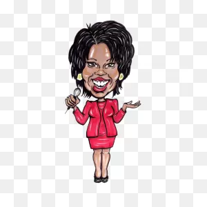 Oprah Winfrey Clip Art - ClipartFlare