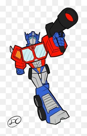 Quick Draw Optimus Prime - Optimus Prime Cartoon Drawing Clipart ClipartFlare.com 