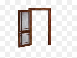 Free Photo Glass Panes Open Door Wooden Door Door Translucent ClipartFlare.com 