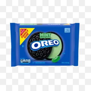 Oreo Mint Chocolate Cream Sandwich Cookies 20Oz -- Delivered In ClipartFlare.com 