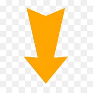 Orange Arrow Down 4 Icon - Free Orange Arrow Icons