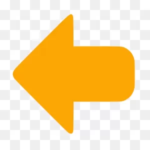 Orange Left Icon - Free Orange Arrow Icons