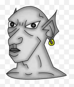 Confident Orc - Barbarian Rpg Stock Art - Drop Dead Studios |  Drivethrurpg ClipartFlare.com