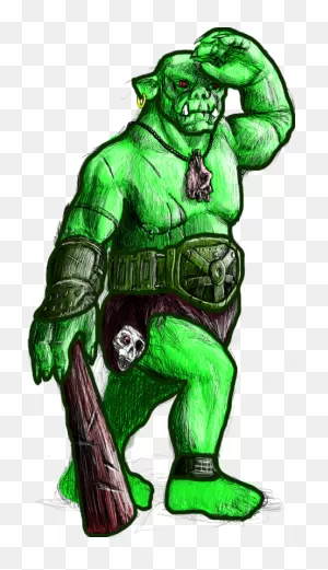 World Of Warcraft Orc Transparent Png - Stickpng