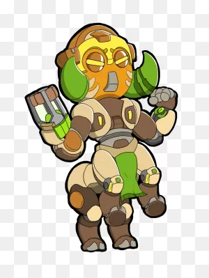 Cute Orisa Charge By Thevgbear -- Fur Affinity [Dot] Net