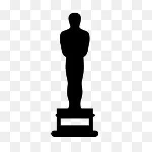 Free Oscar Statue Silhouette, Download Free Oscar Statue ClipartFlare.com 
