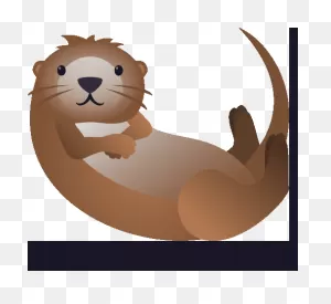 Otter Nature Sticker - Otter Nature Joypixels - Discover & Share Gifs