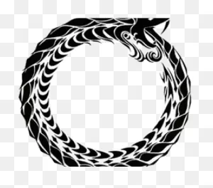 Ouroboros Png - Dragon In A Circle Clipart - Full Size Clipart ClipartFlare.com 