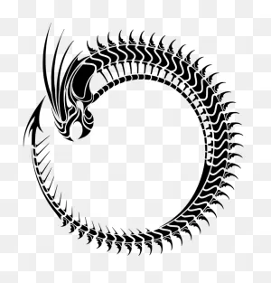 Ouroboros Chinese Dragon Symbol Computer Icons Clipart - Full Size ClipartFlare.com 