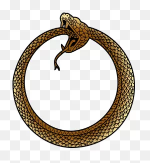 Ouroboros Ancient Symbol - Free Vector Graphic On ClipartFlare