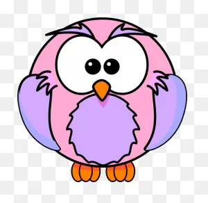 Owl Clip Art Cartoon - Printable Owl Coloring Pages - Png Download ClipartFlare.com 