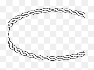 Oval Rope Border Png Clipart - Large Size Png Image - ClipartFlare