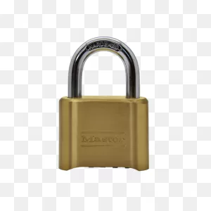 Master Lock 175 Resettable Combination Brass Padlock 2In (51Mm) Wide