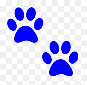 Paw Prints Dog - Free Vector Graphic On ClipartFlare
