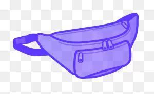 A Light Backpack, Messenger Bag, - Transparent Fanny Pack Clip Art ClipartFlare.com 