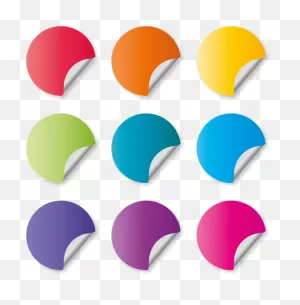 Curl Paper Note Curled Page Color, Paper, Curl, Page - Circle Page ClipartFlare.com 