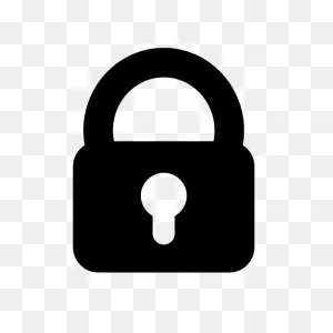 Lock Password Protect Safety Security Icon - Basic Icon Element