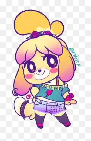Pastel Goth Isabelle By Camifortuna On  | Animal ClipartFlare.com 