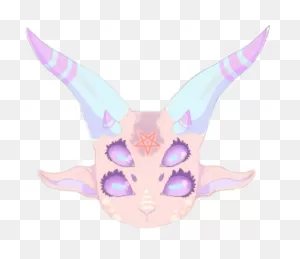 Picsart Sticker Satan Kawaii Pastelgoth - Transparent Pastel Goth ClipartFlare.com 