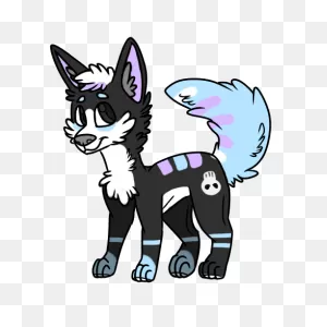 Pastel Goth Dog Adopt (Closed) By Crystorm-Adopts On 