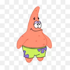 Patrick Star Bathing Suit Transparent Png - Stickpng