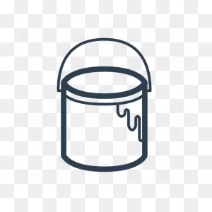 Bucket, Outline, Paint, Painting Icon - Download On Iconfinder
