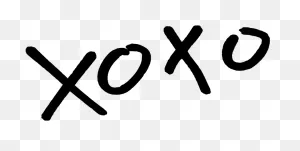 Parental Advisory Png - Xoxo Logo | Full Size Png Download | ClipartFlare