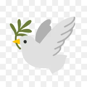 Peace Paloma Olive - Free Vector Graphic On ClipartFlare